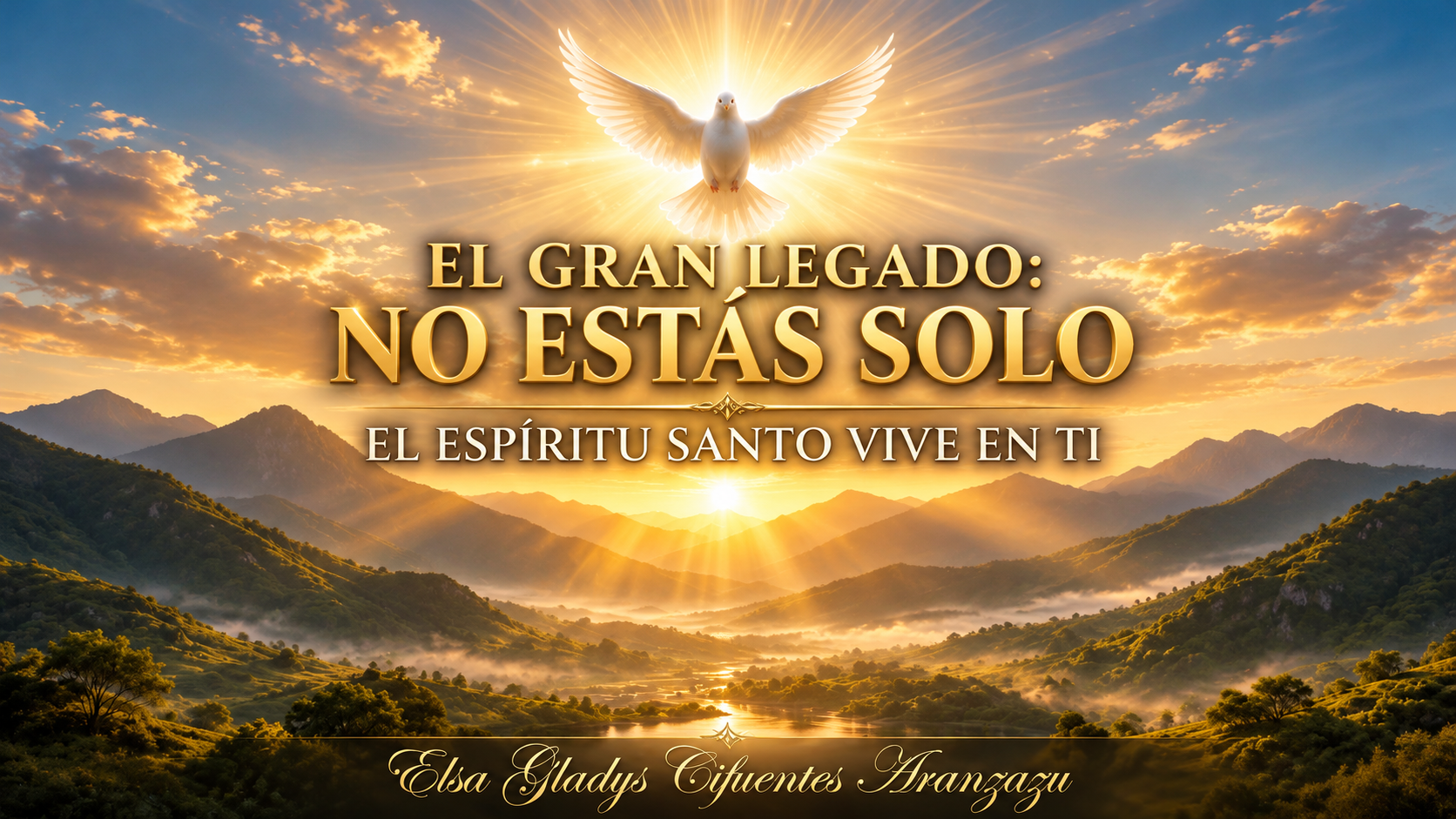 El gran legado: no estás solo. El Espíritu Santo vive en ti.