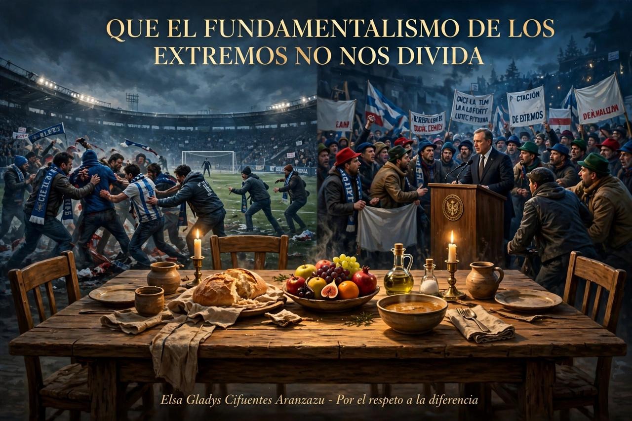 Portada de la reflexión Que el fundamentalismo de los extremos no nos divida